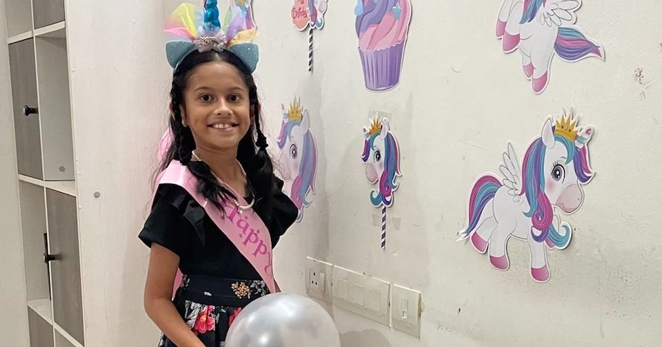 Nia Vviek Nair 12jan2024 Birthday