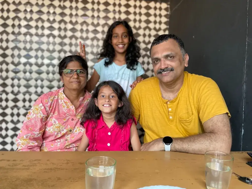 Nia With Family
